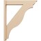 Ekena Millwork 5 1/2-in W x 28-in D x 34-in H Funston Trad Rough Cedar Woodgrain TimberThane Outlooker, Primed Tan OUTUR055X28X34FST04RCPR - alternate 6